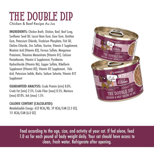 Cats in the Kitchen The Double Dip Chicken and Beef Recipe Au Jus